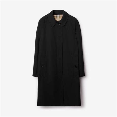 copertina carrozzina burberry|Car coat medio Heritage Camden (Nero) .